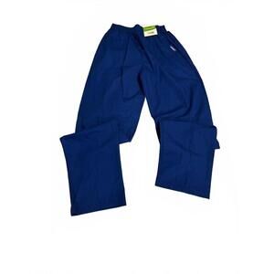 LANDAU ‎ WOMENS SCRUB PANTS XS BLUE NEW WITH TAGS ELASTIC WAIST